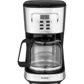 Gruppe CM1095T-GS Καφετιέρα Φίλτρου 900W Silver